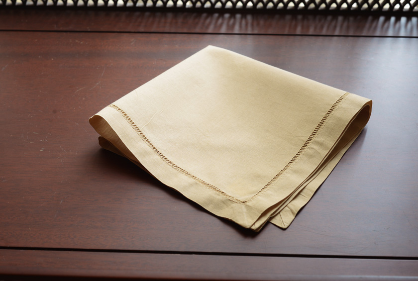 soybean hemstitch handkerchief