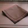 chocolate fondant hemstitch handkerchief