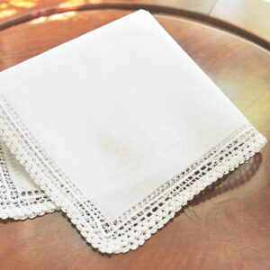 Classic Hemstitch Handkerchief. # 2007